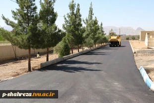 عملیات فازدوم  آسفالت ساختمان جدید  5