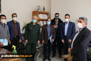 مراسم تودیع ومعارفه رییس بسیج دانشجویی آموزشکده 2