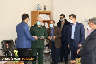 مراسم تودیع ومعارفه رییس بسیج دانشجویی آموزشکده 3