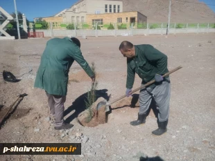 روز درختکاری - ساختمان جدید آموزشکده 6