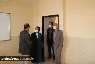 دیدار امامجمعه محترم از مرکزشماره 2 دانشکده پسران شهرضا 3
