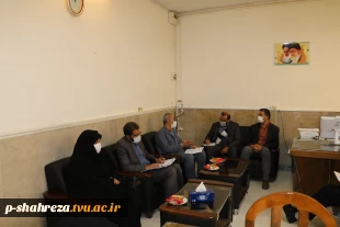 دیدار ریس کمیته امداد امام خمینی شهرستان شهرضا و هیئت همراه با ریاست دانشکده 2