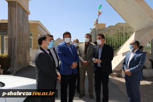 بازدید فرماندار محترم شهرستان شهرضا جناب آقای دکتر جعفری و هیئت همراه از دانشکده شماره ۱ پسران شهرضا
 2