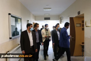 بازدید فرماندار محترم شهرستان شهرضا جناب آقای دکتر جعفری و هیئت همراه از دانشکده شماره ۱ پسران شهرضا
 3