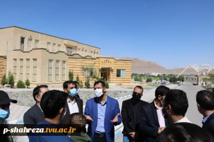 بازدید فرماندار محترم شهرستان شهرضا جناب آقای دکتر جعفری و هیئت همراه از دانشکده شماره ۱ پسران شهرضا
 8