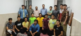 بازدید معاونت محترم آموزش جناب آقای مهندس حیدرپور در معیت ریاست محترم اداره حراست جناب آقای مهندس قدیری و آقای ستایش پور از خوابگاه مرحوم همت 3
