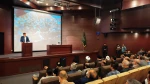 آیین تجدید میثاق دانشگاهیان دانشگاه فنی و حرفه ای با آرمان های امام خمینی(ره) و تجدید بیعت با مقام معظم رهبری(مدظله العالی) برگزار شد 9